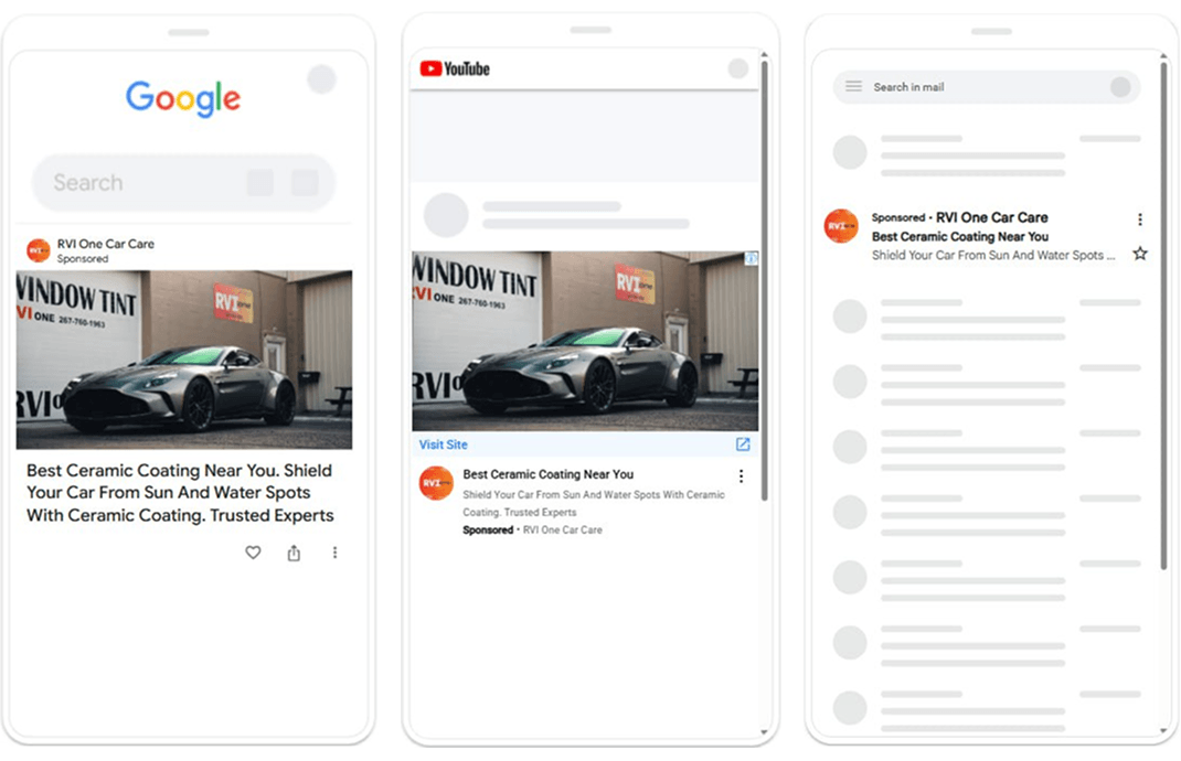Приклад Google Discovery Advertising - 2