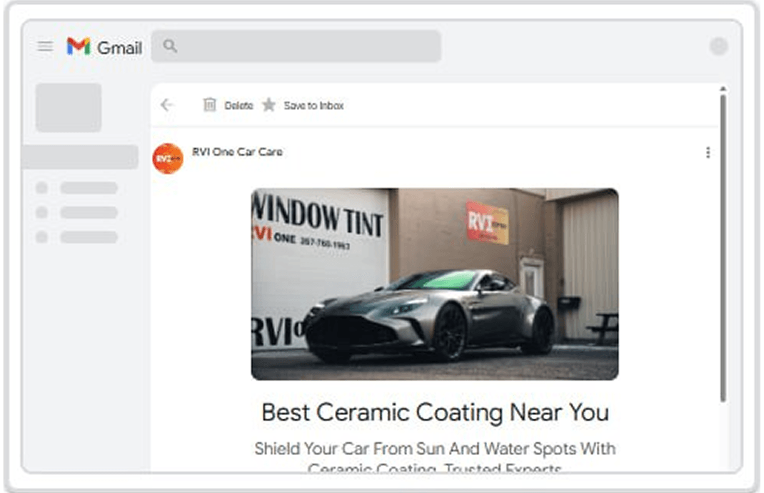 Приклад Google Discovery Advertising - 3